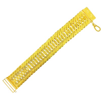 Rantai Tangan Lipan Kait 4 Emas 916/22K