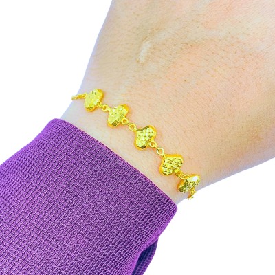Rantai Tangan Sauh Love Emas 916/22K