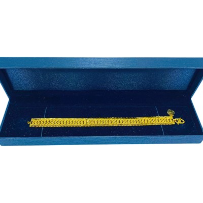 Rantai Tangan Lipan Kait 3 Emas 916/22K Rantai Tangan Lipan Kait 3 Emas 916/22K
