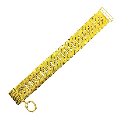 Rantai Tangan Lipan Kait 3 Emas 916/22K