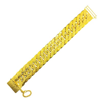 Rantai Tangan Lipan Kait 2 Emas 916/22K