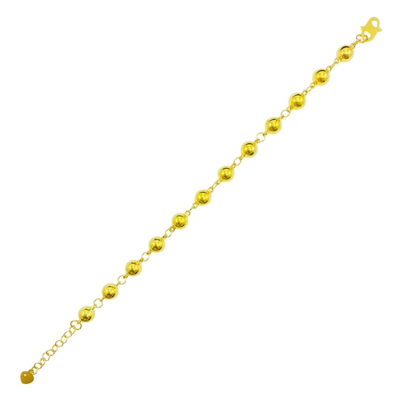 Rantai Tangan Boba Emas 916/22K