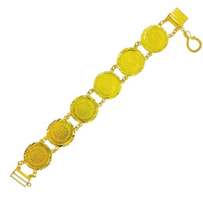 Rantai Tangan Dinar Emas 916/22K
