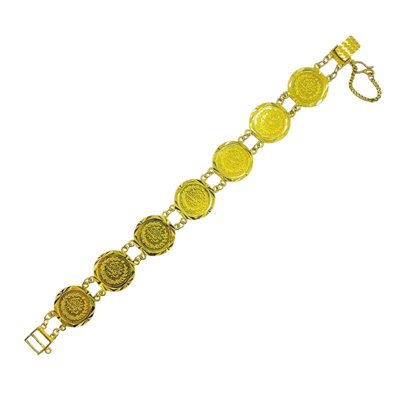 Rantai Tangan Dinar Emas 916/22K