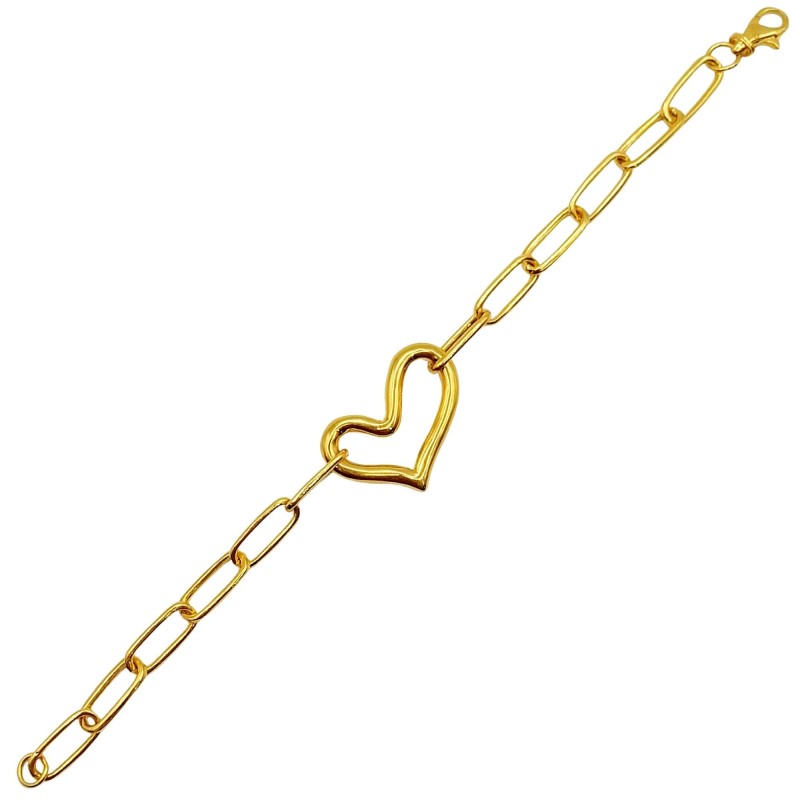 PAPERCLIP LOVE gold
